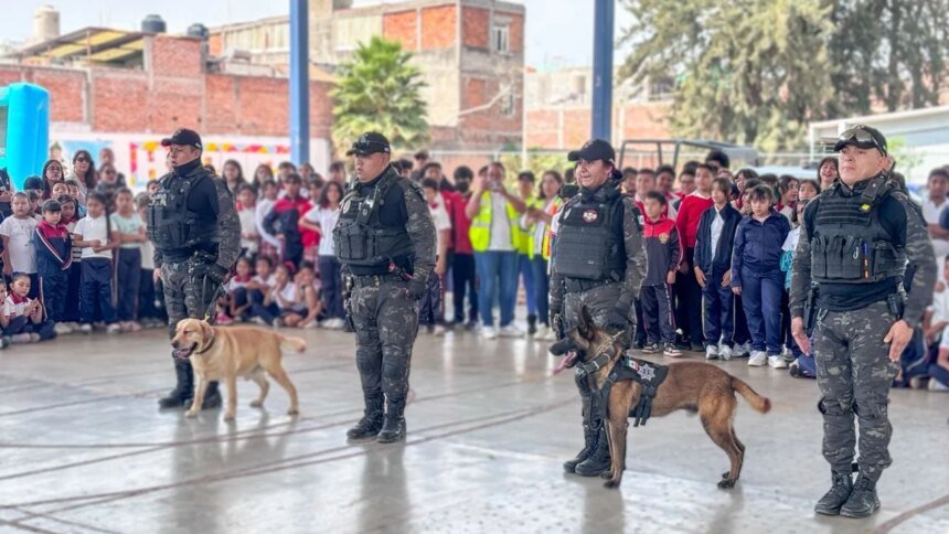 Promueve SSCMI Feria de Prevención del Delito entre estudiantes Contacto