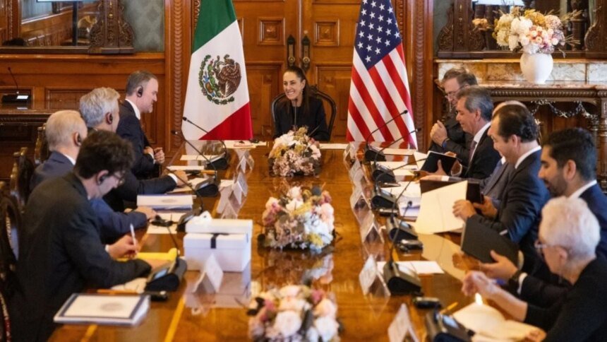 Reunión en Ciudad de México entre Sheinbaum y representante comercial de EE.UU. sobre T-MEC Contacto