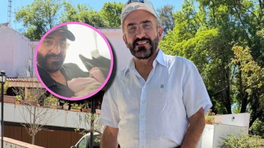 Vicente Fernández Jr. publica emotiva fotografía con su bebé a los 62 años Contacto