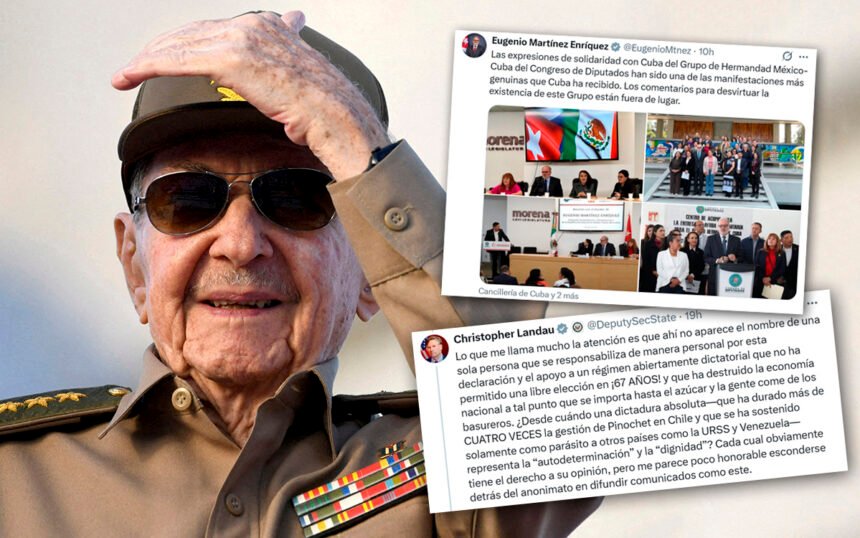 México: La controversia por respaldo de Morena a Raúl Castro y sus efectos