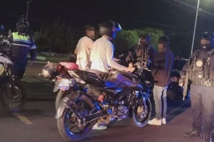 Celaya, Gto.: 25 motocicletas en el corralón y 59 infracciones aplicadas