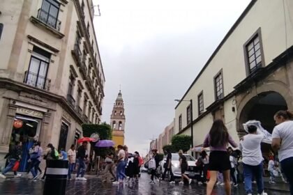 Celaya, Gto.: Lluvias causan encharcamientos y activan servicios de emergencia