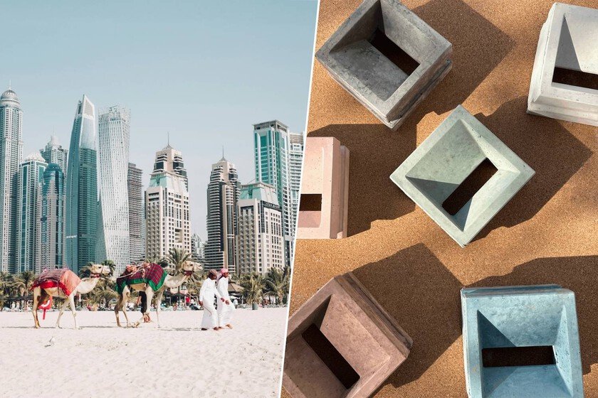 Emiratos Árabes transforma arena en ladrillos para la construcción sostenible