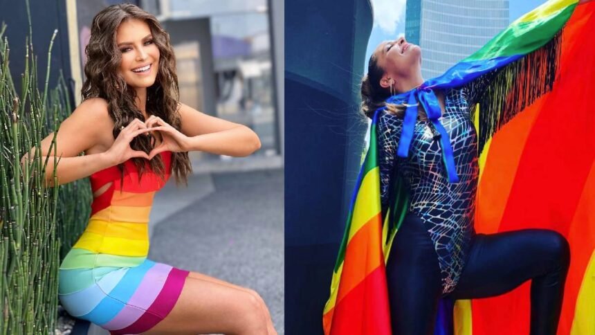 Famosas celebran la diversidad en la Marcha del Orgullo LGBT+