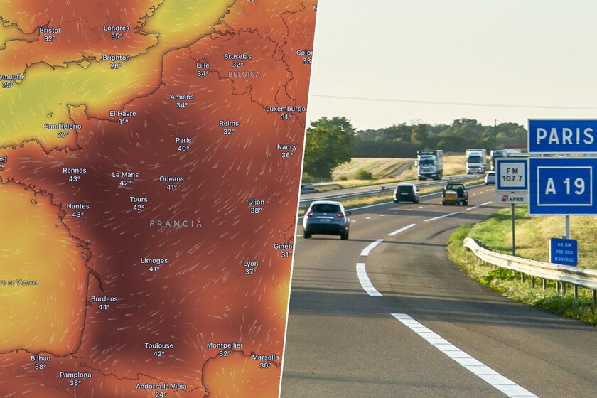 Francia transforma sus carreteras para enfrentar temperaturas extremas