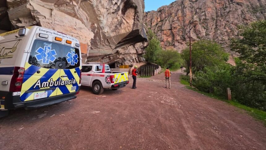 Guanajuato Capital: Accidente en La Bufa deja a mujer con pierna rota