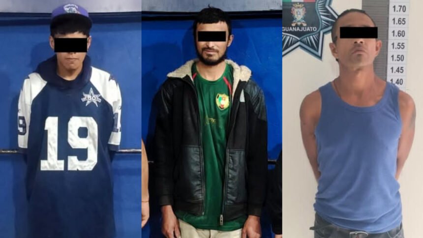 Guanajuato Capital: Detenidos por delitos que impactan nuestra comunidad