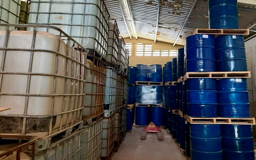 México: Aseguran 24 mil litros de metanfetamina en Sinaloa, un golpe al narcotráfico