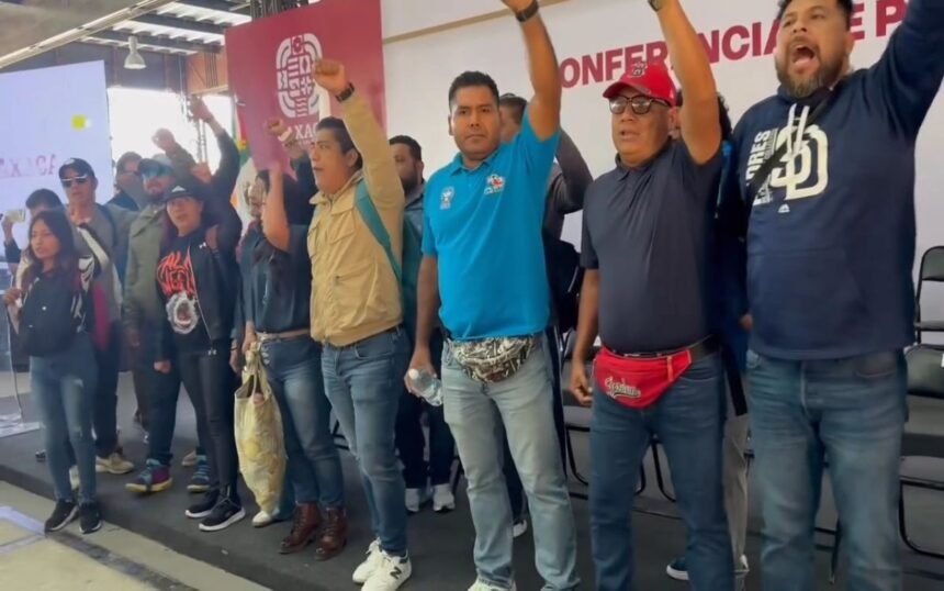 México: CNTE demanda 800 mdp para maestros en Oaxaca y confronta a Jara