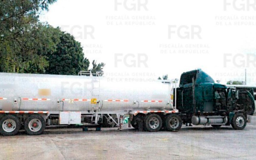 México: FGR incauta 46 mil litros de hidrocarburo en Jalisco
