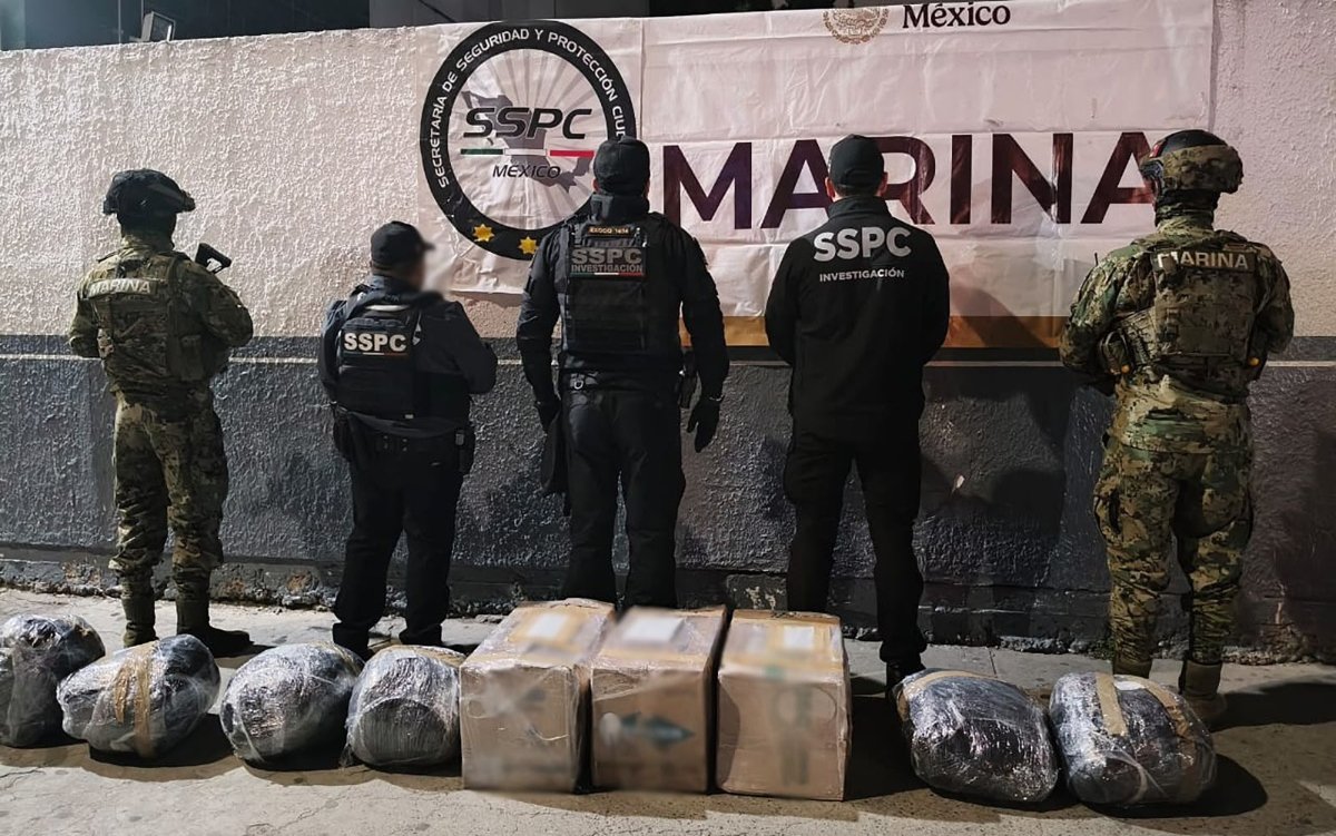 México: Tijuana enfrenta impacto tras incautación de 150 kg de metanfetaminas