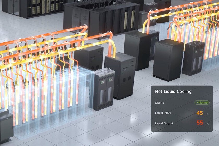 Nvidia presenta una innovadora solución para eliminar el uso de agua en centros de datos