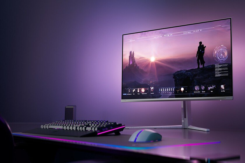 Philips lanza su innovador monitor QD-OLED de 240 Hz con Ambilight