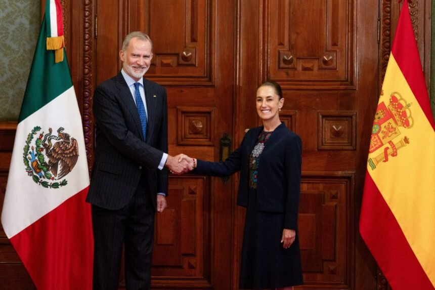 Reunión en México: Sheinbaum y el rey Felipe VI por el bienestar nacional