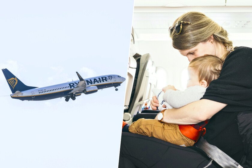 Ryanair impone nueva regla: si viajas con menores, siéntate junto a ellos