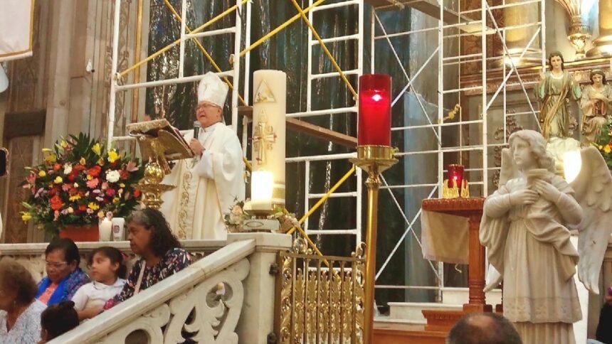 Salamanca, Gto.: Obispo habla sobre el Corpus Christi y la unión comunitaria