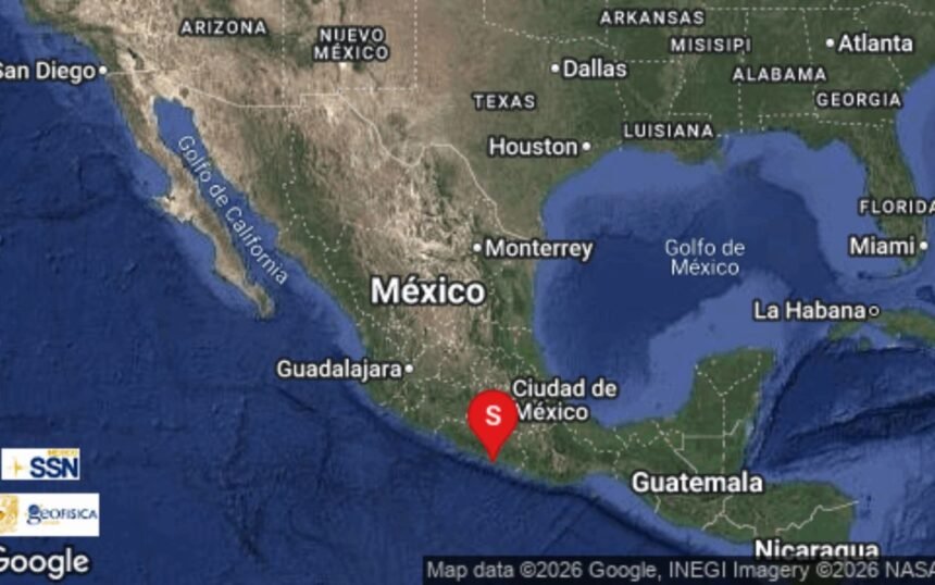 Sismo de 5.2 en Guerrero afecta a familias de San Marcos, México