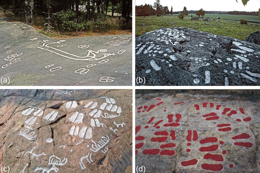 Suecia: Cómo hace 3.000 años sellaban acuerdos con huellas en roca