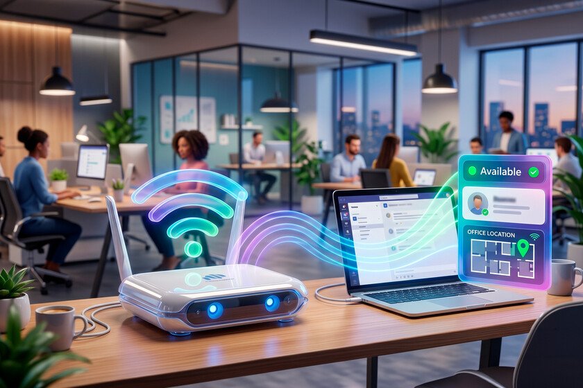 Teams utilizará WiFi para detectar tu presencia en la oficina