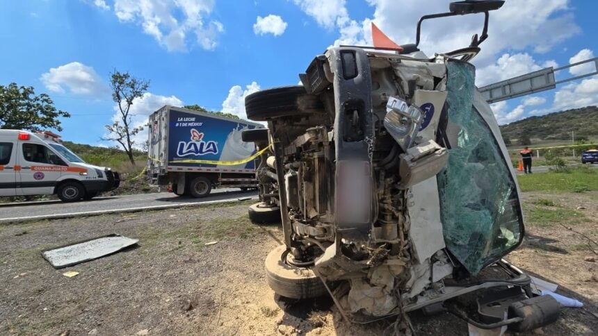 Tragedia en Guanajuato Capital: choque fatal y un herido en la ruta