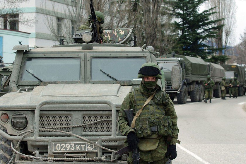 Ucrania revela vulnerabilidad en Crimea que detiene camiones rusos