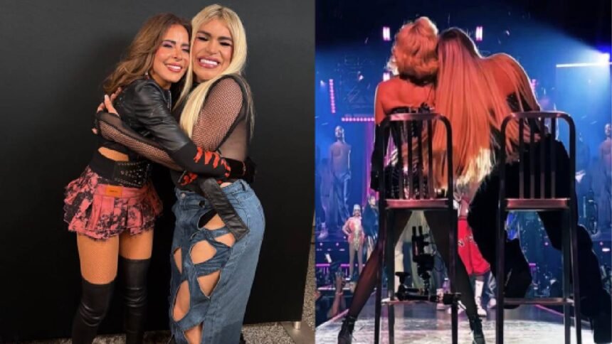 Wendy Guevara disfruta del concierto de Gloria Trevi y menciona a Madonna