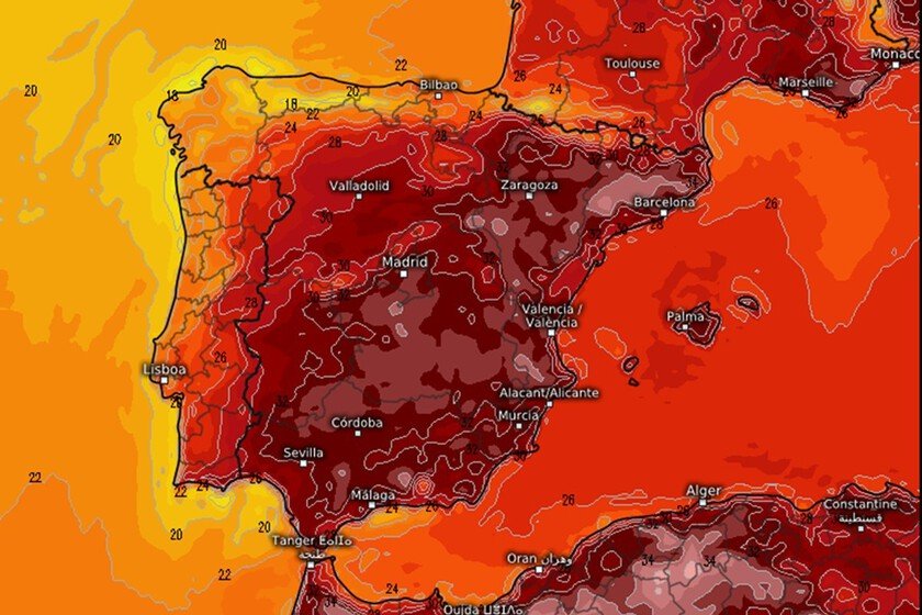 AEMET advierte sobre temperaturas extremas durante crisis de incendios