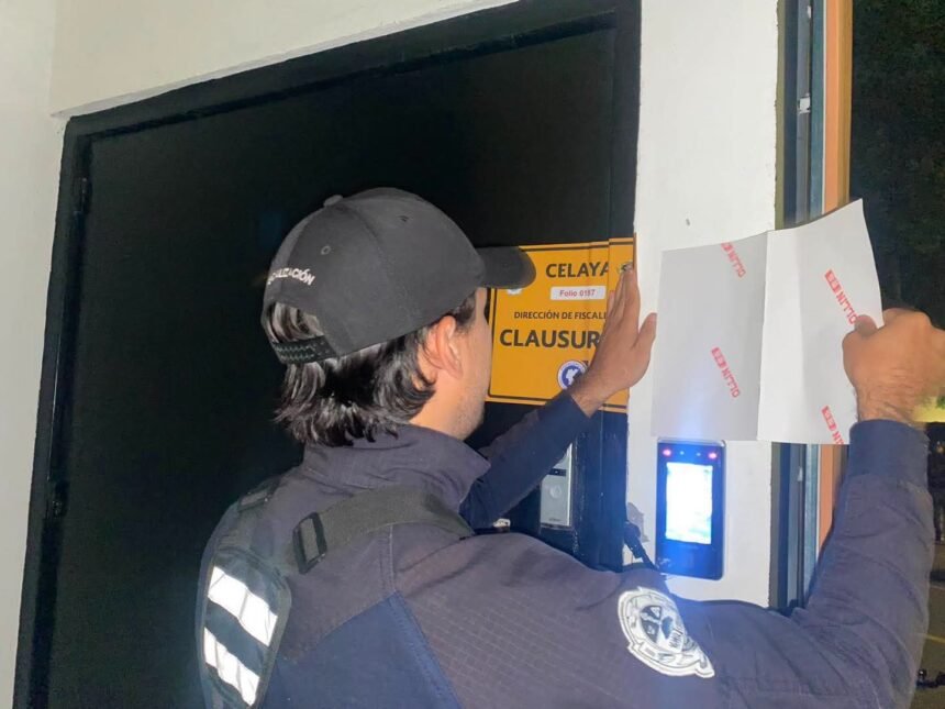 Celaya, Gto.: Clausuran dos antros por falta de documentación este fin de semana