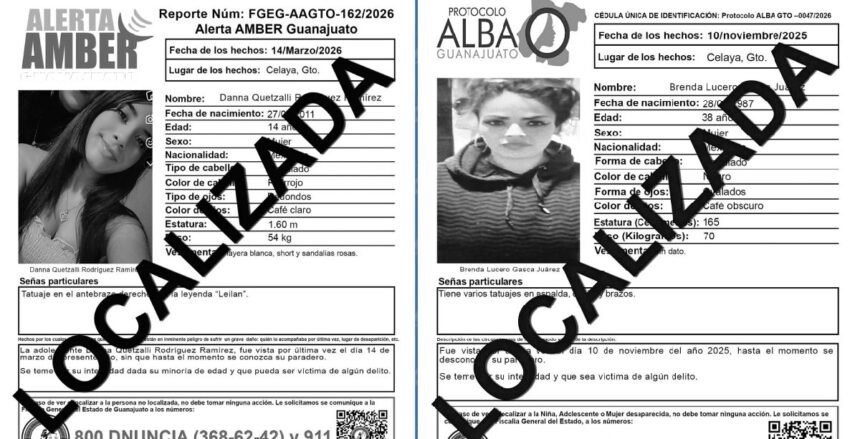 Celaya: Hallan sin vida a Danna y Brenda tras meses de búsqueda