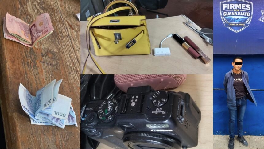 Guanajuato Capital: Arrestan a ladrón que intentó vender cámara robada