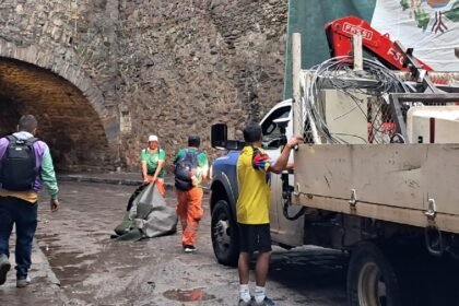 Guanajuato Capital: Inundación en Túneles afectó a 72 negocios locales