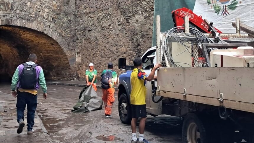 Guanajuato Capital: Inundación en Túneles afectó a 72 negocios locales