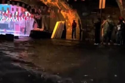 Guanajuato Centro Histórico: Suspensión de Fiesta Futbolera por Tormenta