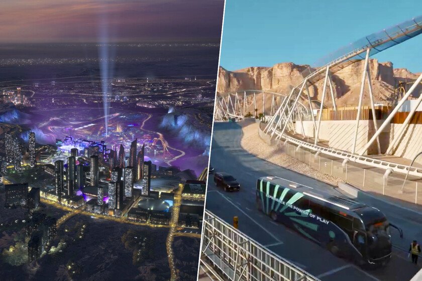 Megaciudad de parques temáticos en Arabia Saudí transforma el turismo