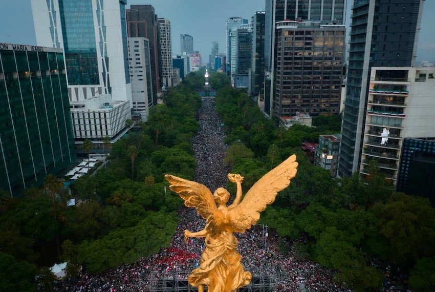 Mexico City Celebrates as 1 Million Join World Cup Victory Festivities