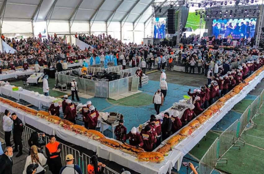 Mexico City's Giant Torta Sets World Record, Inspires Locals