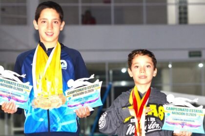Salamanca, Gto.: Hermanos Ugarte León destacan en natación con Orcas AKM