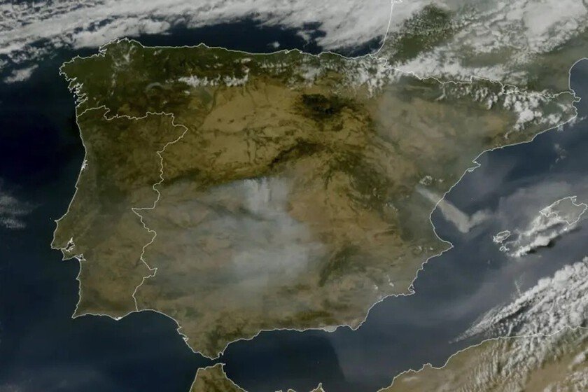 Satélites detectan condiciones climáticas en Andalucía y Extremadura