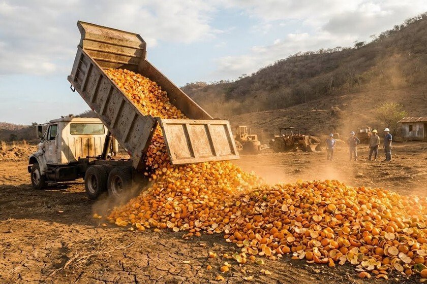 12,000 Toneladas de Cáscaras de Naranja Transformaron Costa Rica en 1997