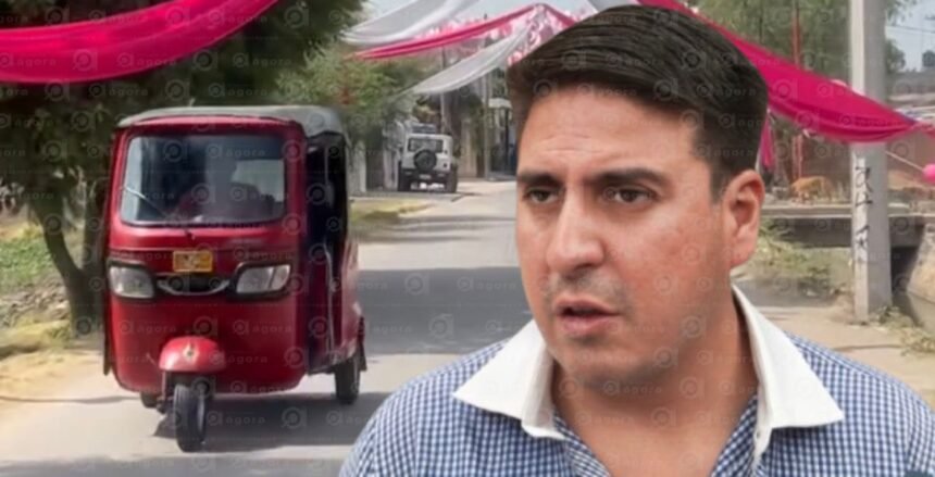 Celaya: Conflicto entre nueva ruta de transporte y mototaxis en Plancarte
