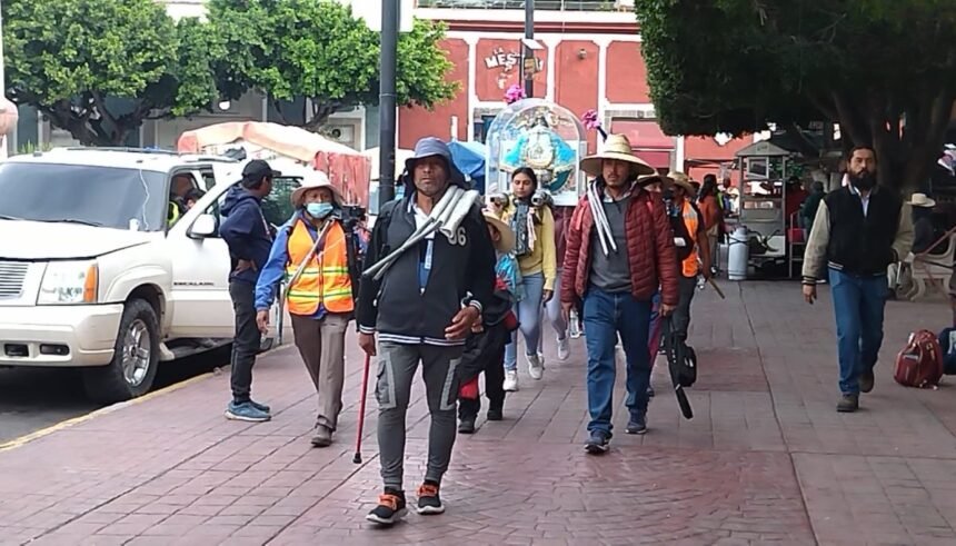 Celaya, Gto.: Continúa la llegada de peregrinos esta semana