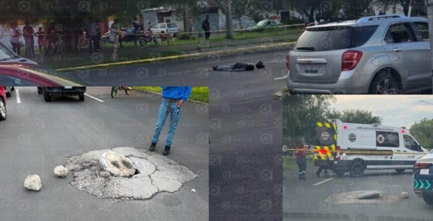 Celaya, Gto.: Trágico accidente de motociclista en Los Olivos