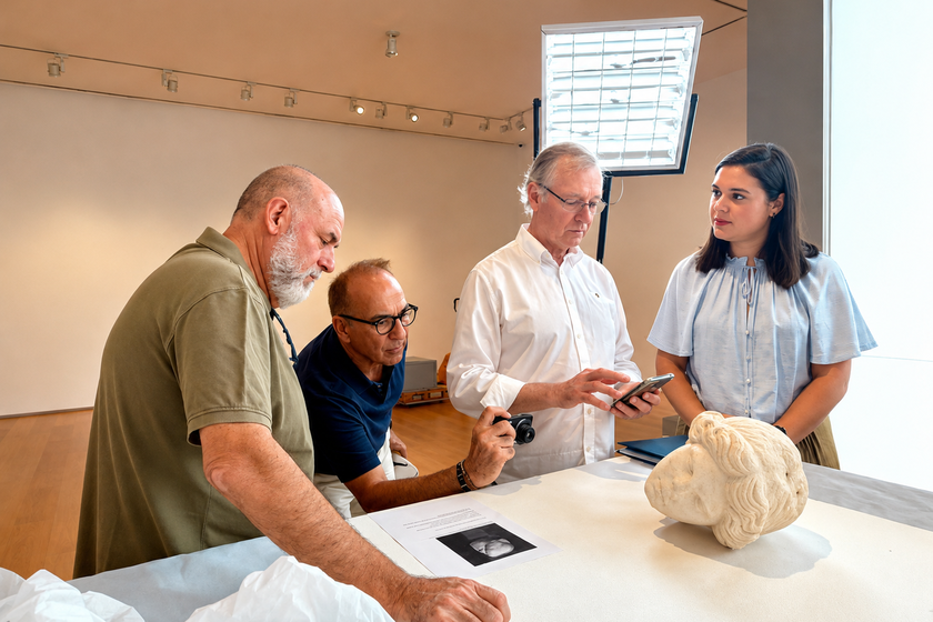 Descubren cabeza de mármol de Venus de 2.000 años en Mercadona