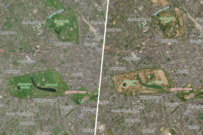 Inglaterra en verano: paisajes verdes que parecen España desde el cielo