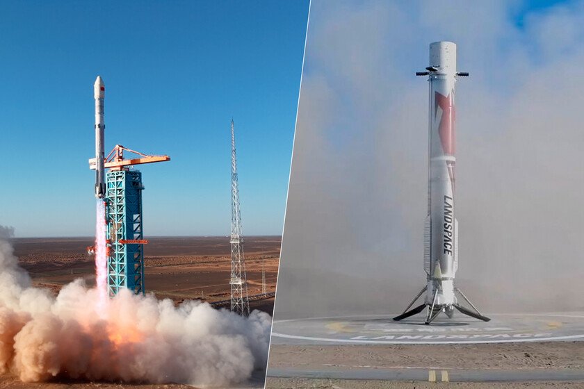 LandSpace recupera con éxito la etapa de acero del Zhuque-3