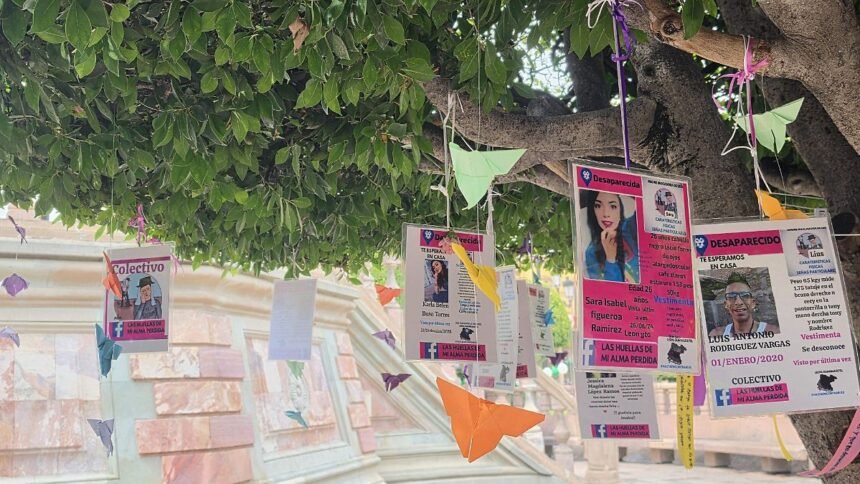 León, Gto.: Cuatro Árboles de la Esperanza honran a desaparecidos