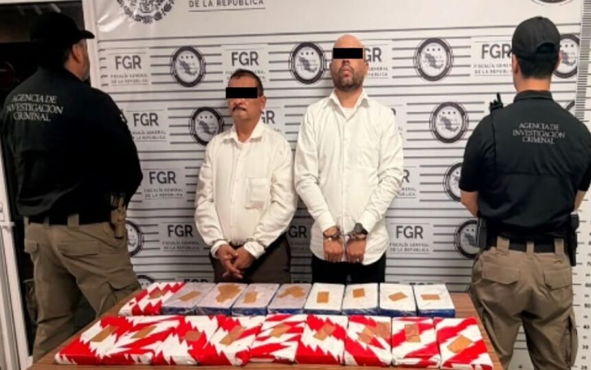México: Detienen a choferes de autobús con fentanilo y heroína