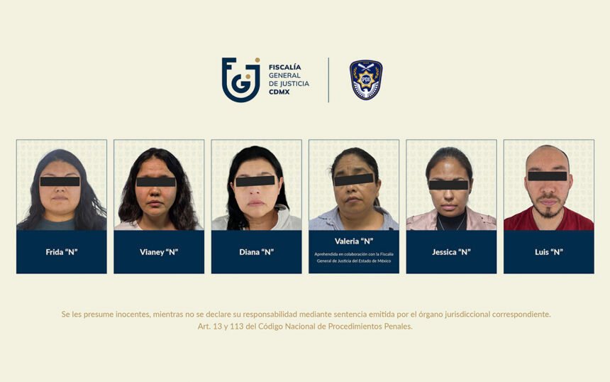 México: Detienen a seis por fraude millonario en CDMX que afecta a familias