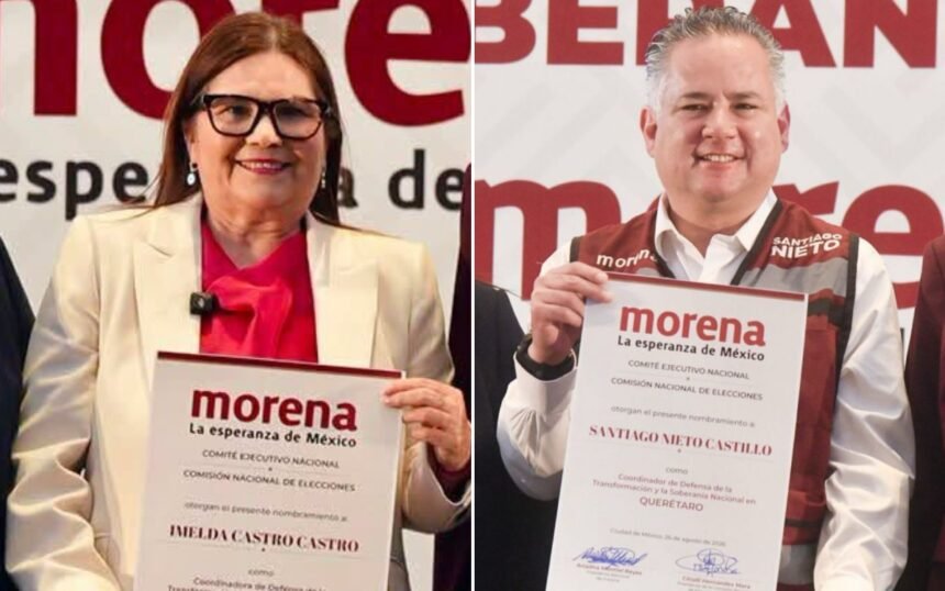México: Imelda Castro y Santiago Nieto fortalecen Sinaloa y Querétaro