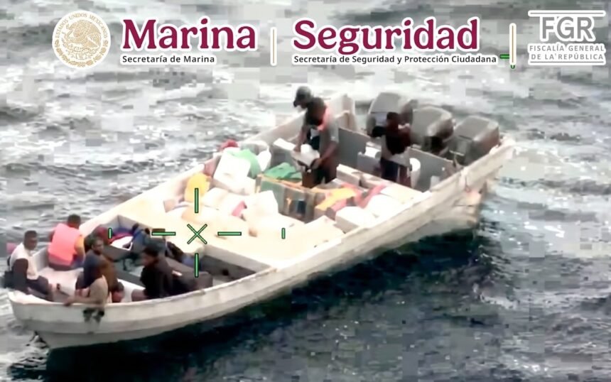 México: Marina decomisa mil 170 kilos de cocaína en Guerrero